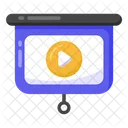 Video Presentation Video Training Video Class Icon