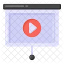 Video Video Presentation Projector Display Icon