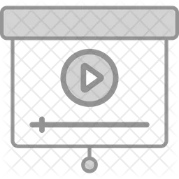 Video presentation  Icon