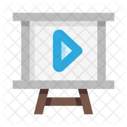 Video presentation  Icon