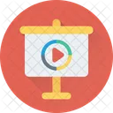 Video Presentation Projector Icon