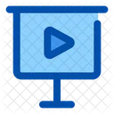 Video Presentation Video Video Marketing Icon