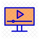 Video presentation  Icon