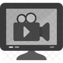 Video Production Camera Monitor Icon