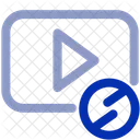 Video Prohibited Ban Blocked Icon