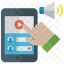 Video Promotion Promotional Video Smartphone App Icon