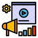 Video Promotion Video Marketing Digital Marketing Icon