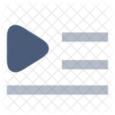 Video Queue Icon