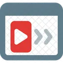 Vídeo rápido  Icono