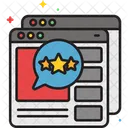 Online Rating Online Rating Video Rating Icon