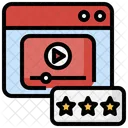 Video Rating  Icon