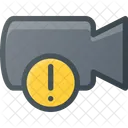 Video Recorder Record Alert Icon
