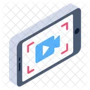 Mobile Recording Video Recording Videography Icon