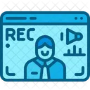 Video recording  Icon