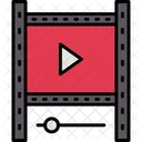 Video Reel Video Real Icon