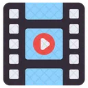 Video Reel Film Reel Movie Reel Icon