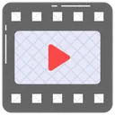 Video Reel Movie Icon