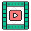 Video Strip Reel Icon