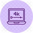 Video Resolution Media Icon