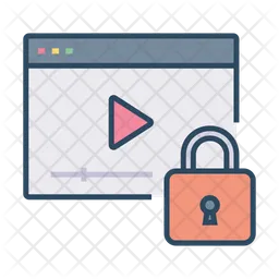 Segurança de vídeo  Ícone