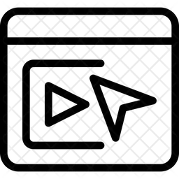 Vídeo seleccionado  Icono