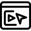 Vídeo seleccionado  Icono