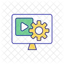 Video Settings Configuration Icon