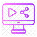 Video Sharing  Icon