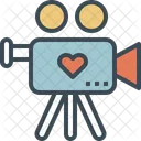 Video Love Presentation Icon