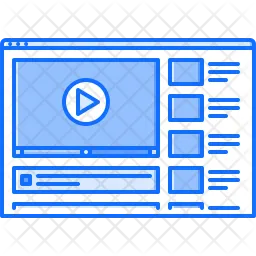 ビデオサイト  アイコン