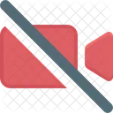 Video Slash Video Prohibited No Video Icon