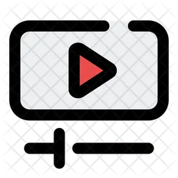 Control deslizante de vídeo  Icono