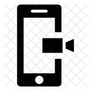Video De Smartphone Video On Line Streaming De Video Ícone