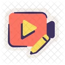 Video Editing Record Icon