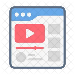 Video stream  Icon