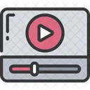 Video Stream  Icon