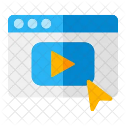 Video Streaming  Symbol