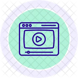 Video Streaming  Symbol