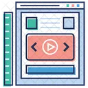 Video Streaming Video Editing Web Video Icon