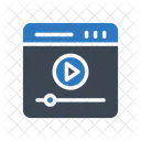 Video Player Seo Icon