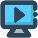 Media Monitor Video Icon