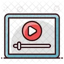 Video Streaming Video Player Music Application Icon