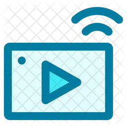 Video Streaming  Icon