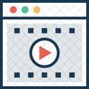 Streaming Video Player Icon