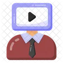 Video Streaming Online Video Video Chat Icon