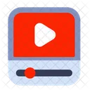 Video Streaming Video Stream Video Player Icône