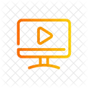 Streaming Video Music Icon
