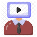 Video Streaming Online Video Video Chat Icon