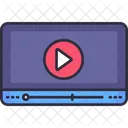 Video streaming  Icon