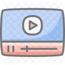Video Streaming  Icon